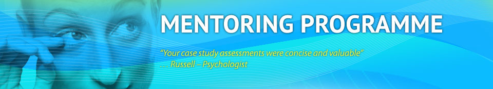 “Your case study assessments were concise and valuable” … Russell - Psychologist
